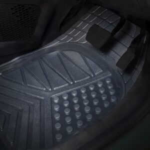 [Duramat] Universal Driver Side Car Mat only- Premium Waterproof Car Floor Mats for All Cars, All-Weather Protection Car Foot Mats with Anti-Slip Design (Pack of 1,Black)