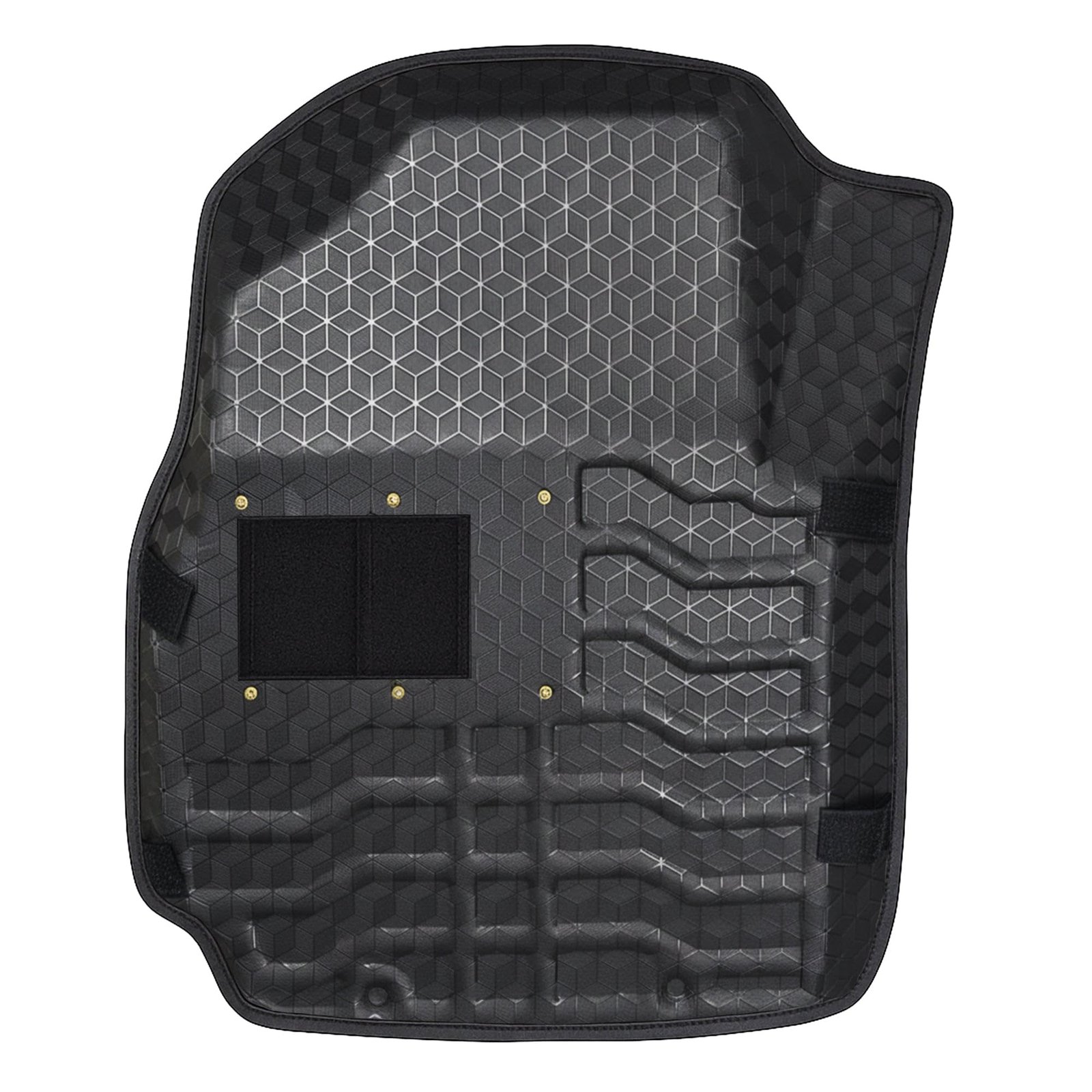Accessories Premium 4.5D Car Floor Mats Only Compatible with Tata Punch (Year 2021 to 2025) All Model, Set 3 Pcs, 100% Waterproof Tray Shape PVC Foot Mats | Black | 1 Year Warranty - Image 8