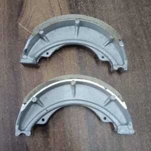 High-Performance Rear/Front Drum Brake Shoe Set for Motorcycles and Scooters (Pair)
