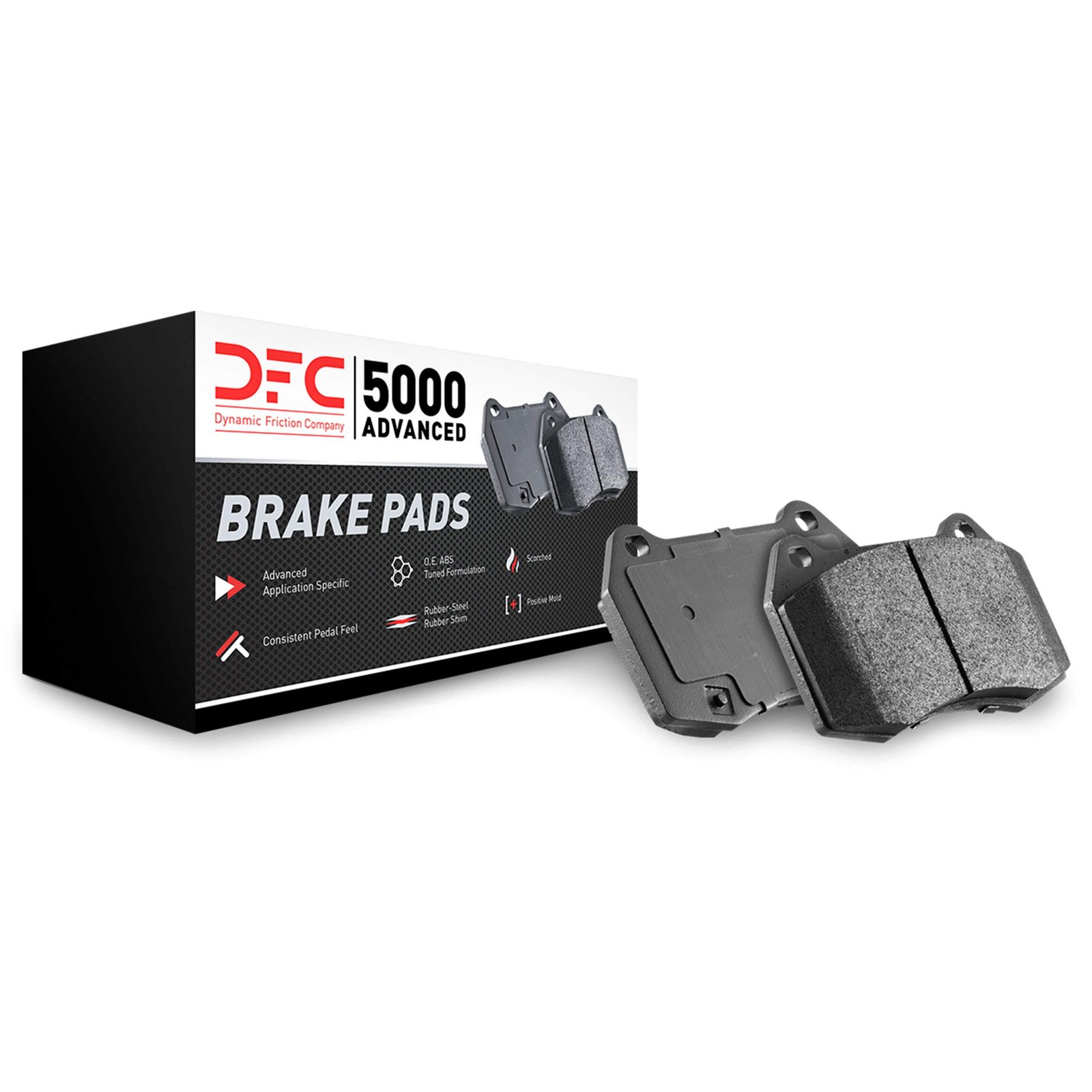 5000 Advanced Brake Pads - Ceramic and Hardware Kit - Image 3