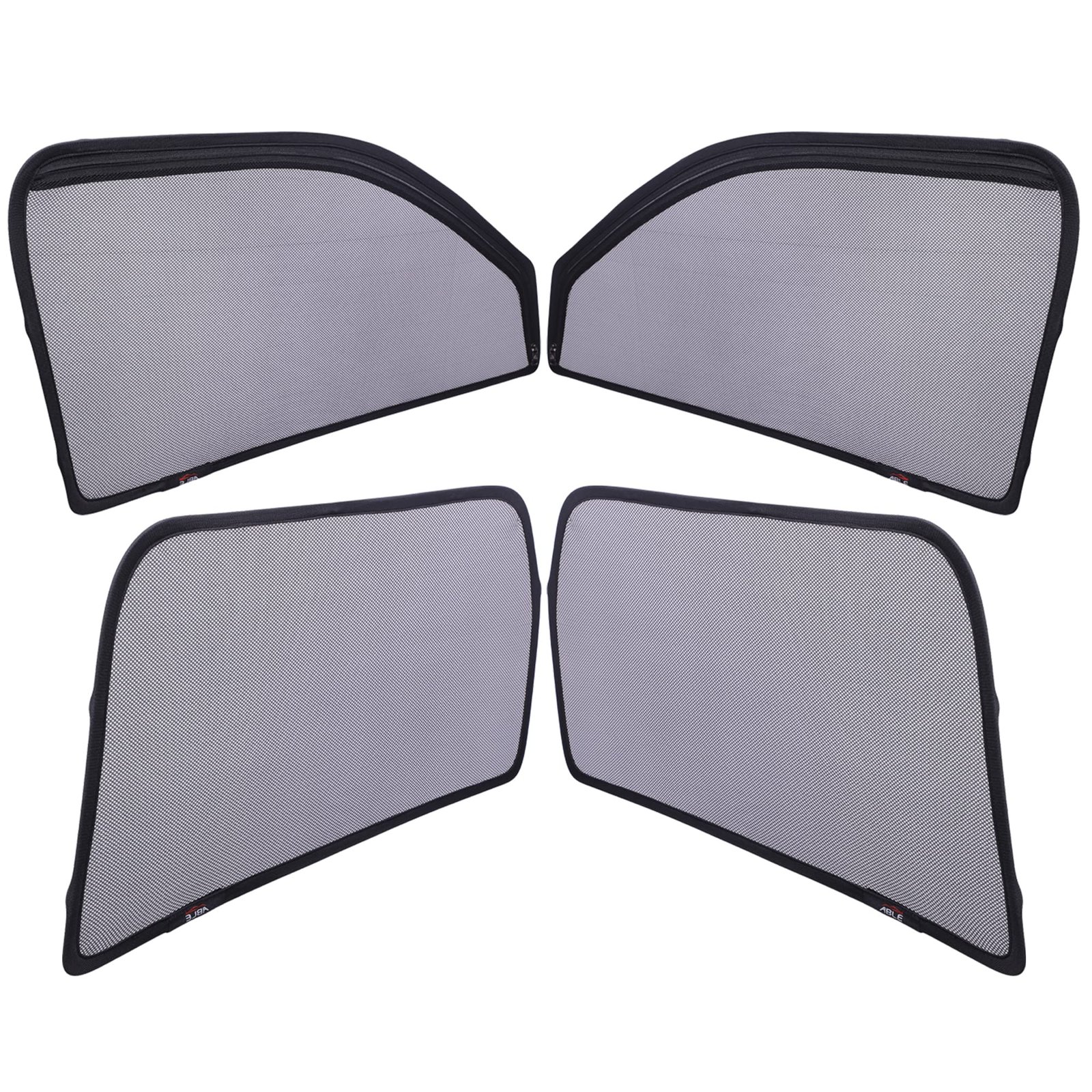 Sporty Car Magnetic Sun Shade Curtains with Zipper for Volkswagen Jetta Set of 4 - Image 3